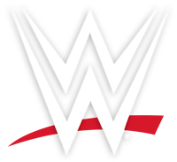 the wwe logo on a black background